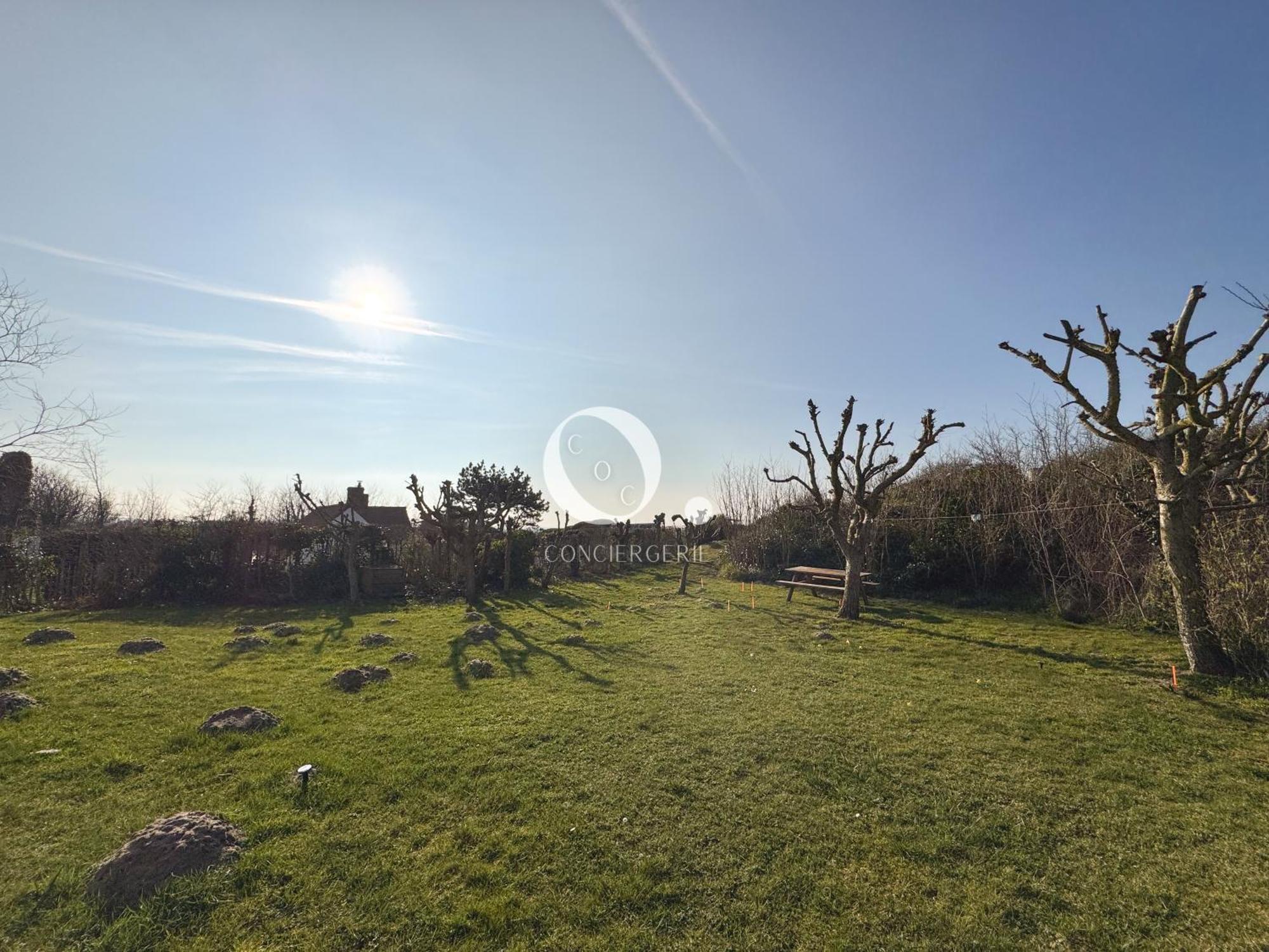 Coc - Villa Le Grand Terrain - Vue Mer Wissant Exterior foto