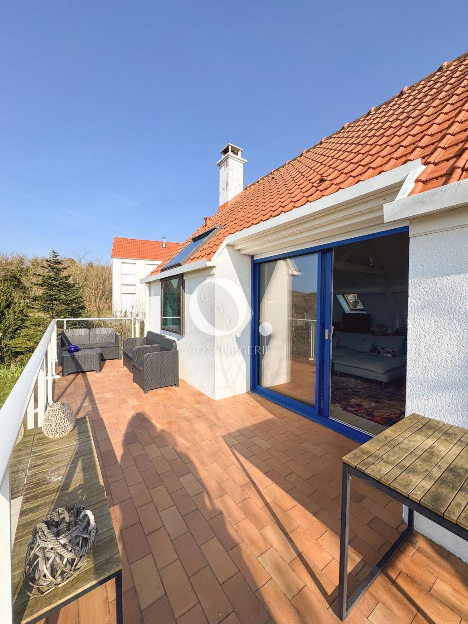 Coc - Villa Le Grand Terrain - Vue Mer Wissant Exterior foto